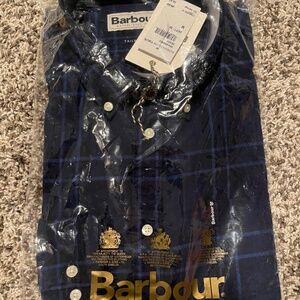 NEW Barbour Hanger Dress Shirt M